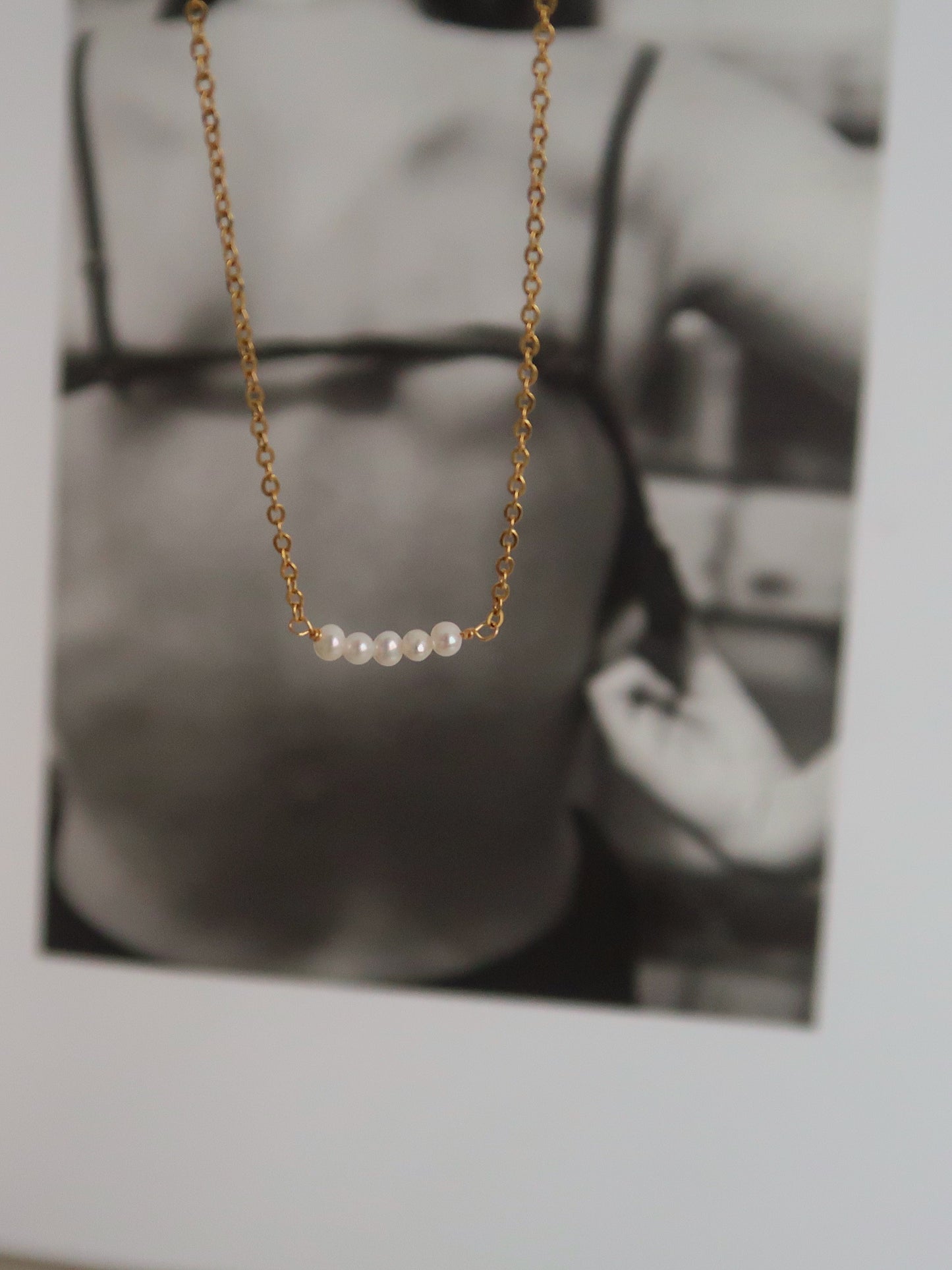 Freshwater Pearl Whisper Necklace