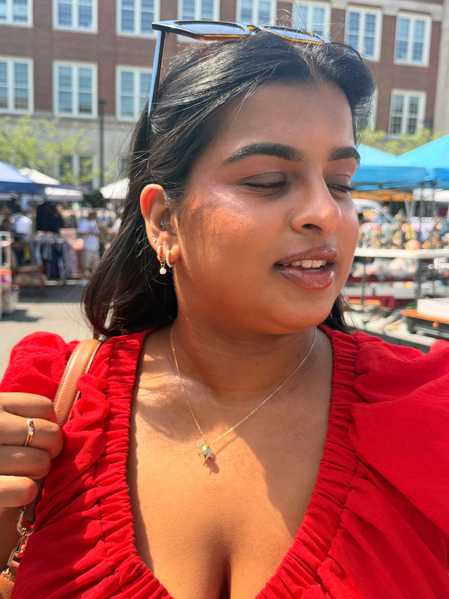Fortuna Elephant Necklace