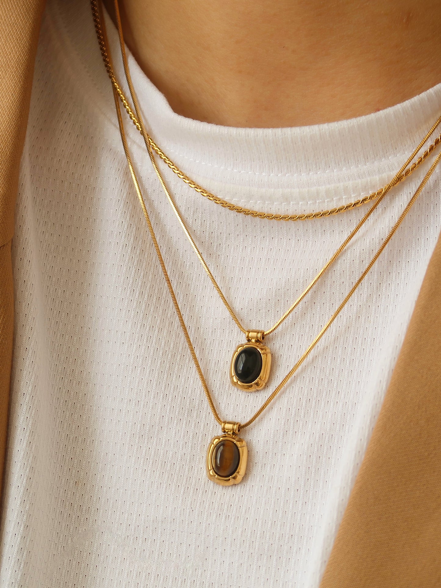 Heirloom Tiger's Eye Necklace