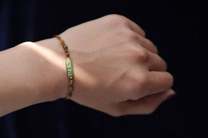 Jade Talisman Bracelet