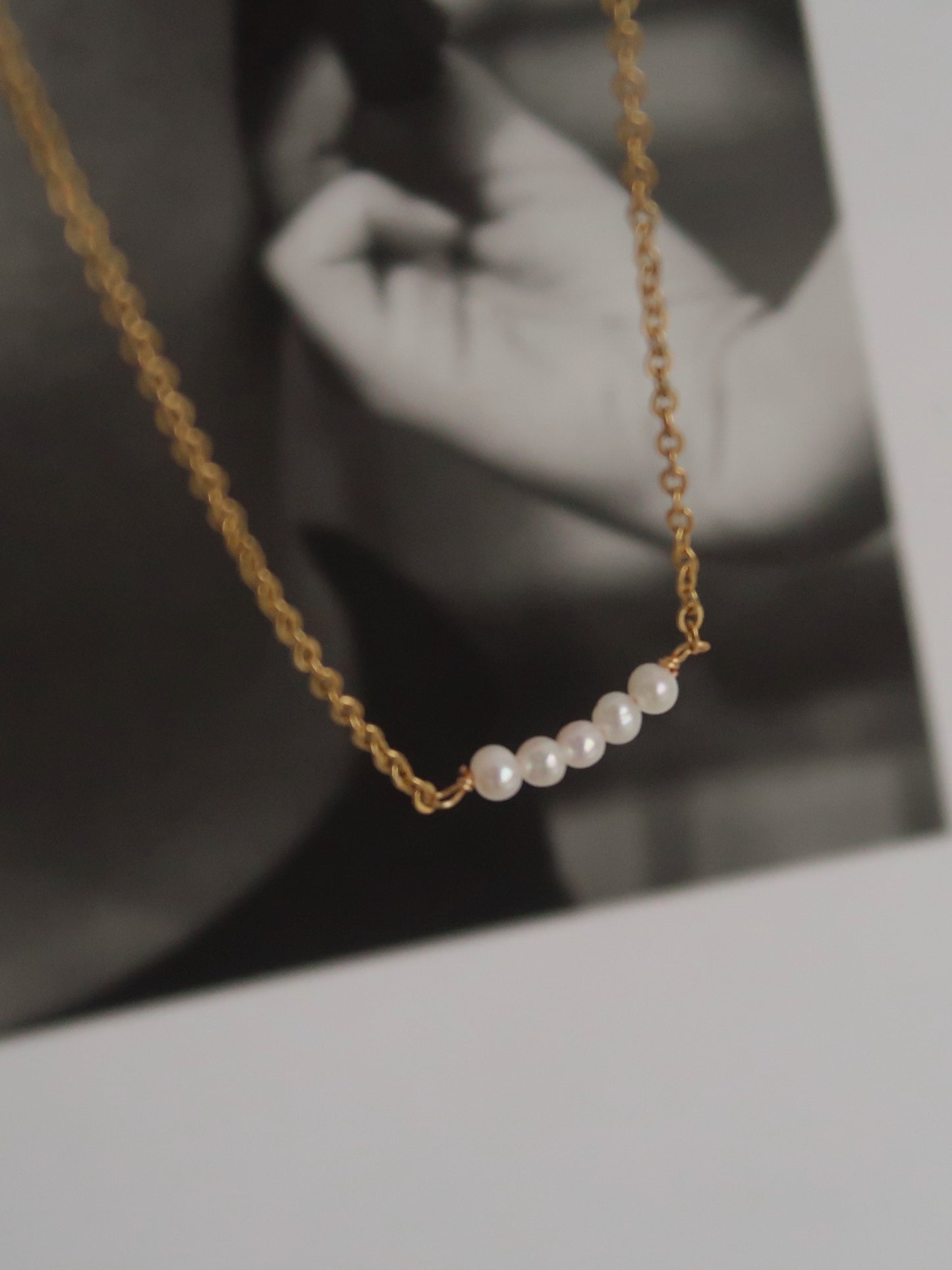 Freshwater Pearl Whisper Necklace