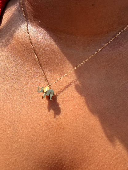 Fortuna Elephant Necklace