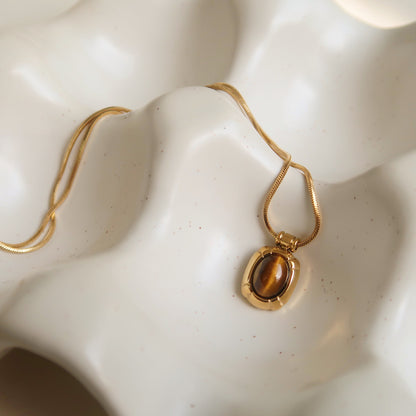 Heirloom Tiger's Eye Necklace